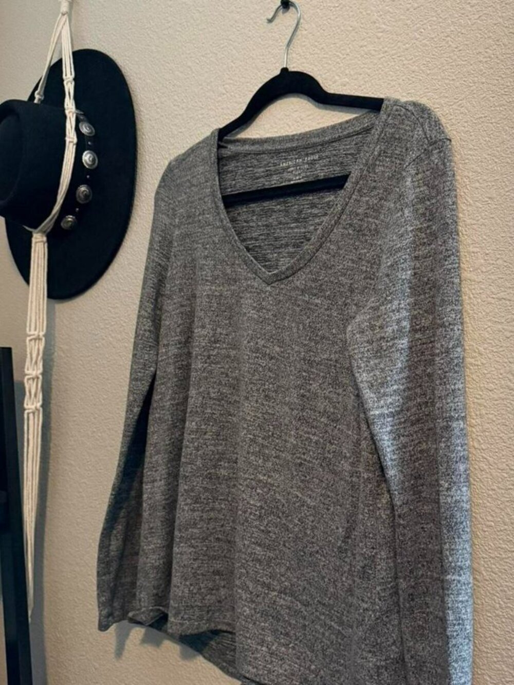American Eagle soft and sexy plush long sleeve shirts